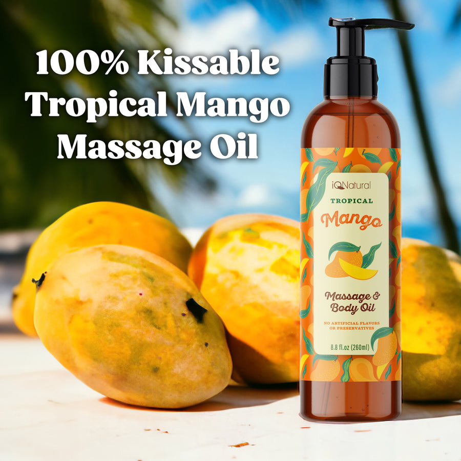 Mango Kissable Massage Oil - iQ Natural 
