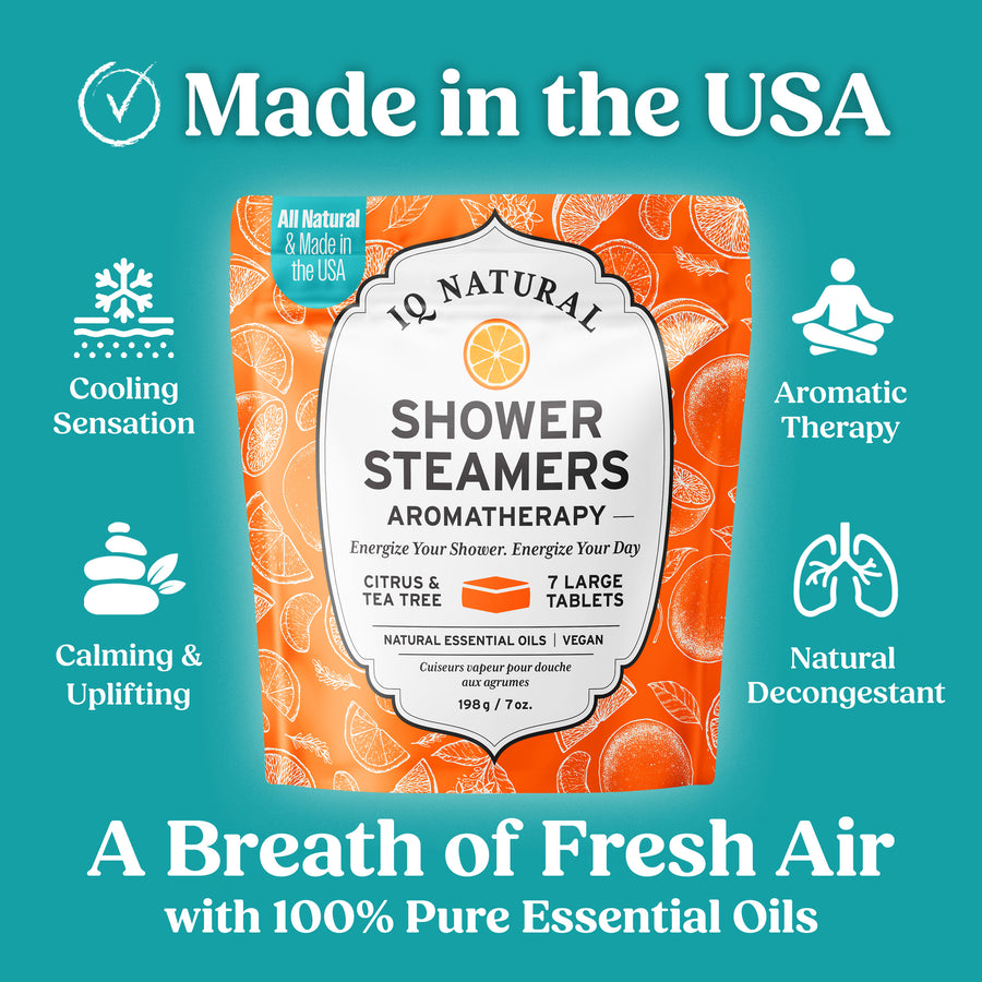 Citrus Shower Steamers - 7 Piece